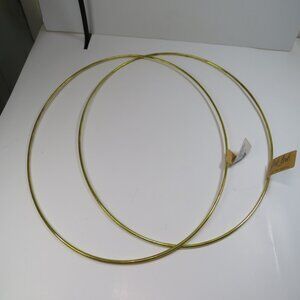 Metal (2) Hoops 14 inches Joann Fabric's Fab Lab Craft Hoop